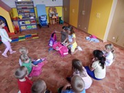 Návtěva prvňáčků ve školce